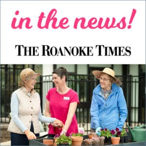 ladies gardening and link to Roanoke Times article